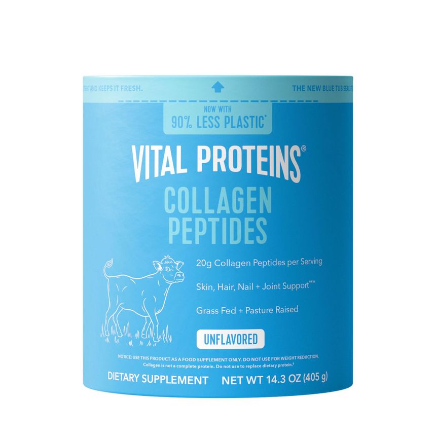Vital Proteins Collagen Peptides Unflavored Dietary Supplement (Net Wt 24 Oz), in