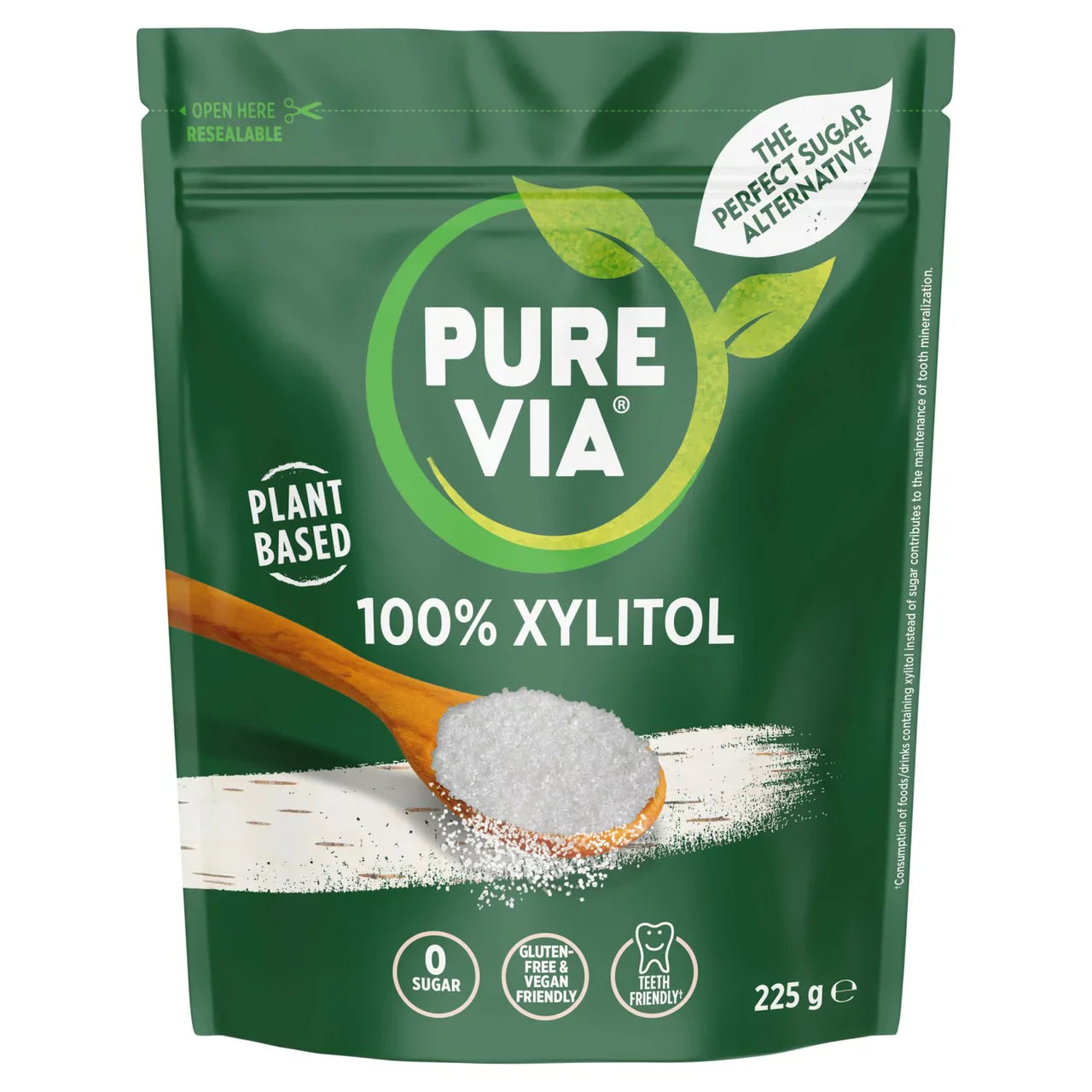 Pure Via 100% Xylitol 225g