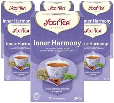 Yogi Tea, Throat Comfort, Organic Herbal Tea, Naturally Caffeine Free, Blend of Liquorice, Fennel and Thyme, 6 Packs x 17 Tea Bags (102 Teabags Total)