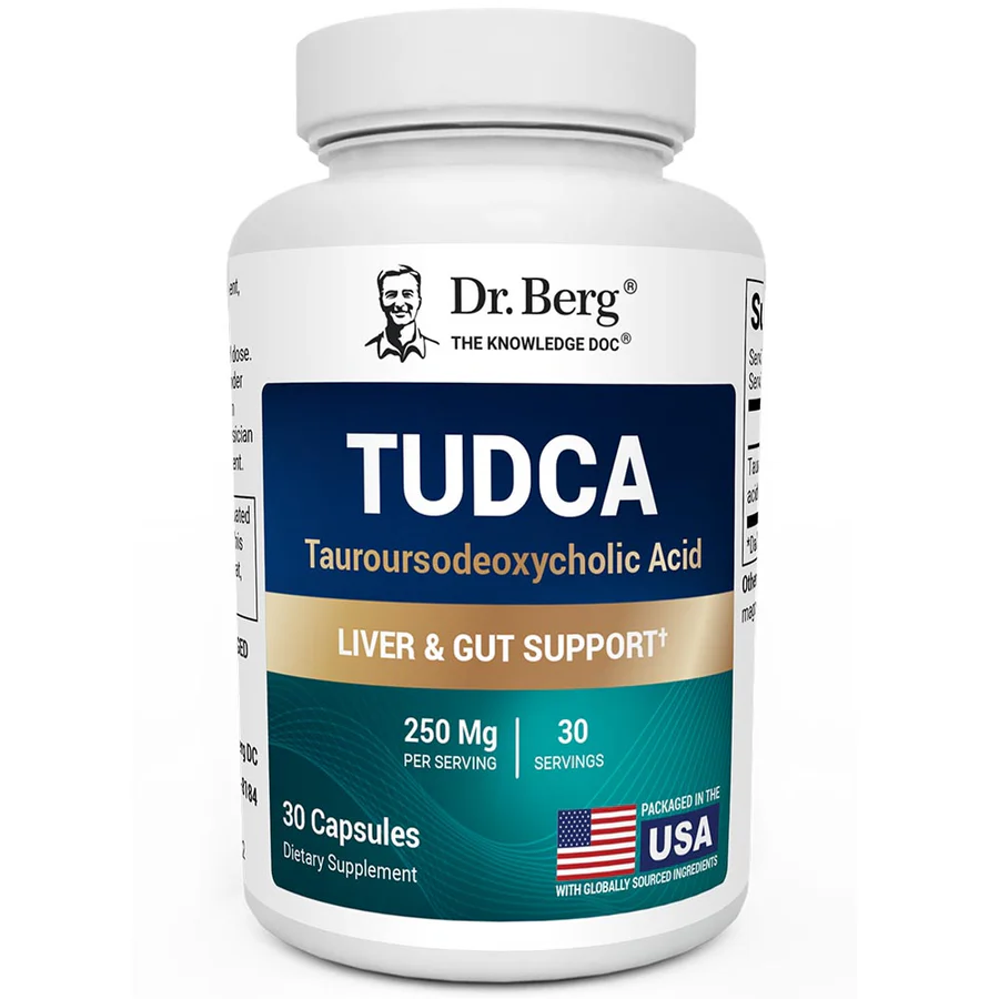 [New products launched! On pre-sale】TUDCA - 250 mg of Tauroursodeoxycholic Acid - 30 Vegetable Capsules