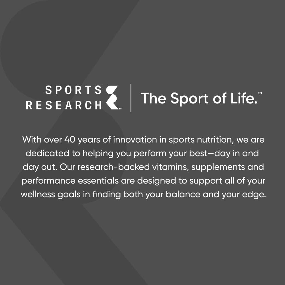 Sports Research Vitamin B-Complex - Full Spectrum of B Vitamins - Plant-Based Vegan-Friendly Formula - 60 Veggie Softgels