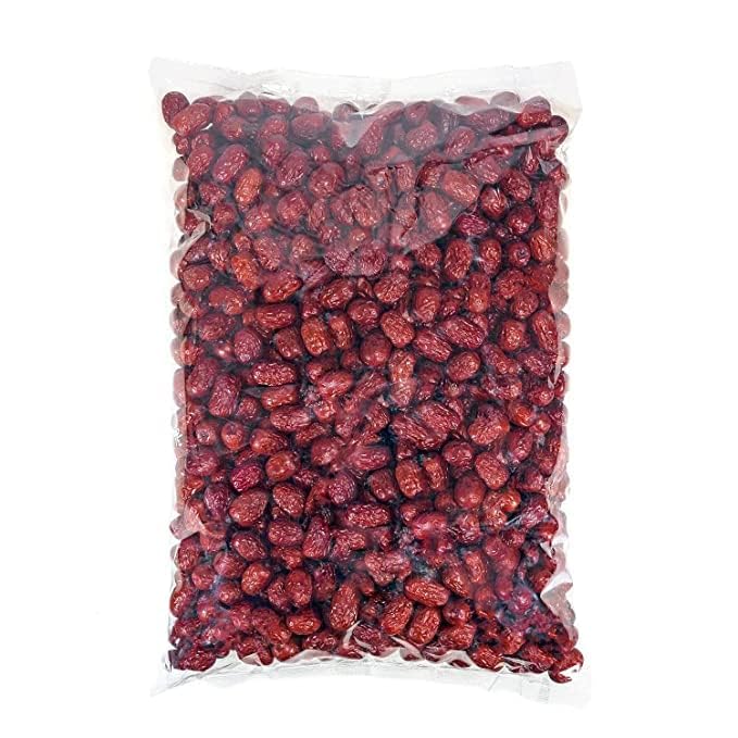 NESTLADY Premium Jujube Date, Red Date (Hong Zao), 100% Natural, Improve sleep, Health Snack, Dried Fruit, Sweet and Chewy Net weight: 454g (1LB),Packed in USA