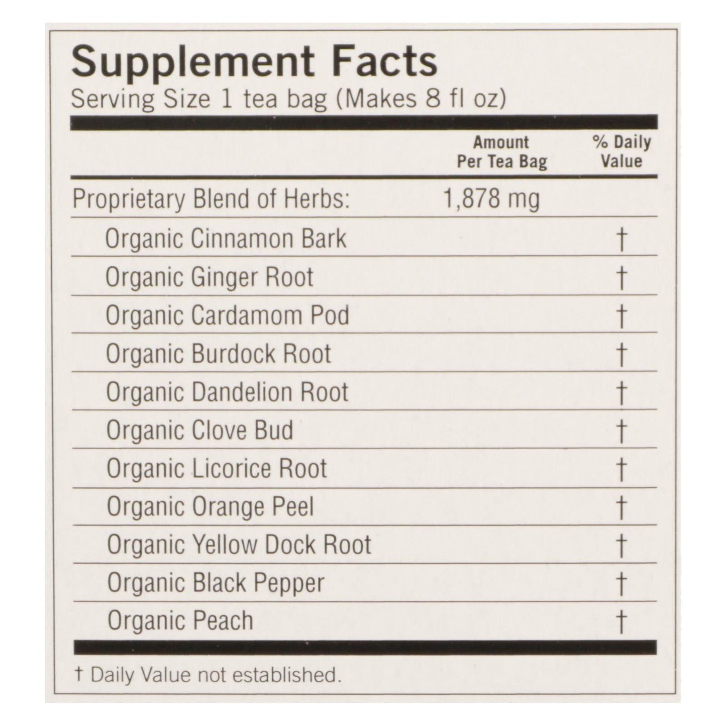 Detoxing Delight: Yogi Peach Tea (16 Bags, Pack of 6)