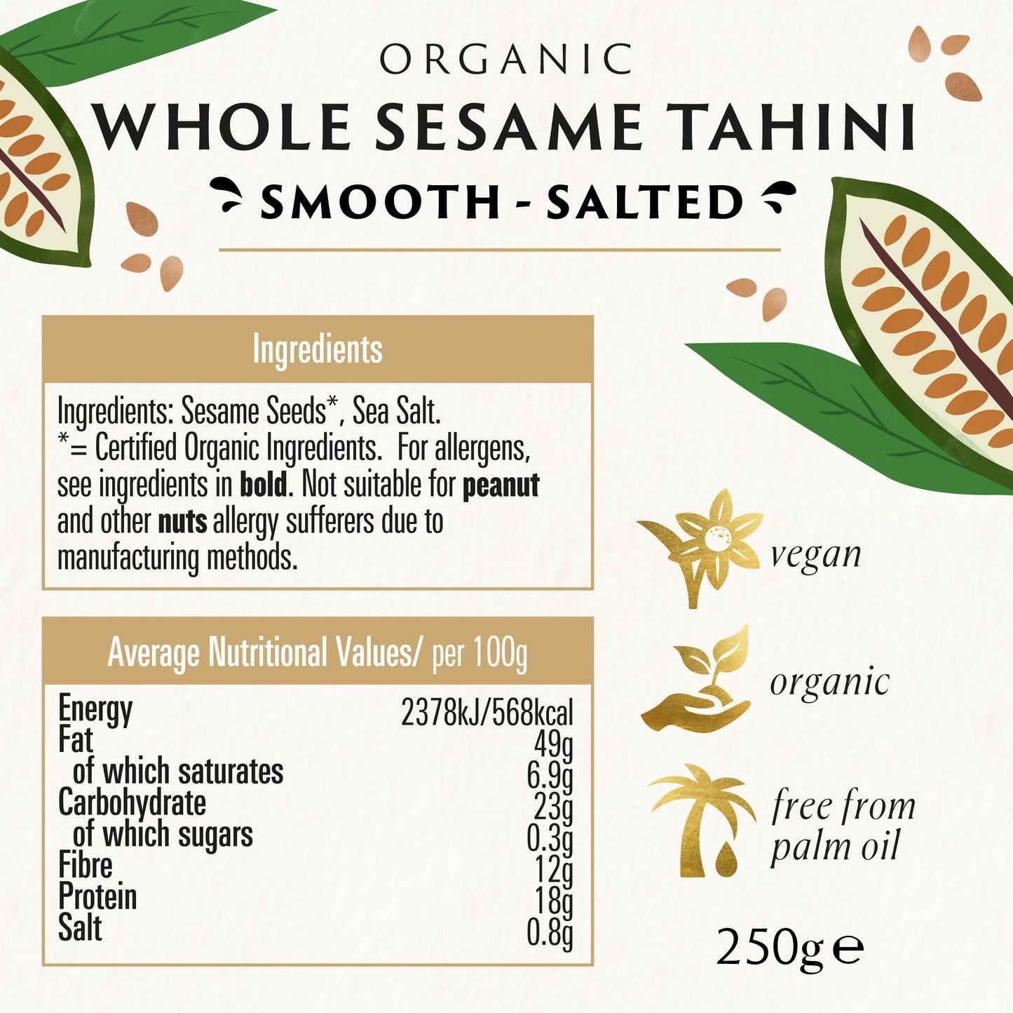 WHOLE SESAME TAHINI