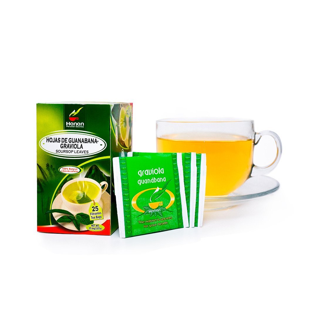 Soursop Leaves Herbal Tea | Hojas De Guanabana - Graviola | 25 Teabags