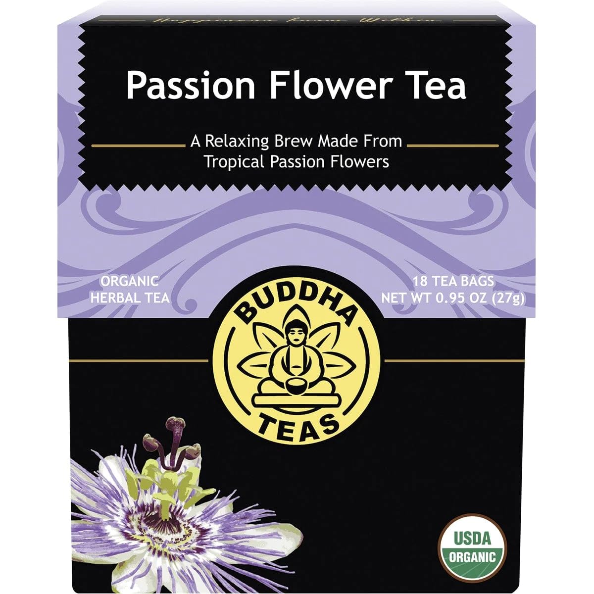 Buddha Teas Organic Dandelion Root Tea – 18 Bleach-Free Tea Bags – Caffeine-Free Tea with a Rich, Earthy Taste, Natural Source of Vitamins, Minerals, and Antioxidants, Kosher, GMO-Free