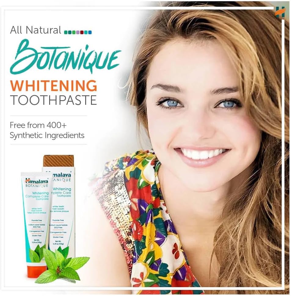 BOTANIQUE TOOTHPASTE-WHITENING-SIMPLY MINT