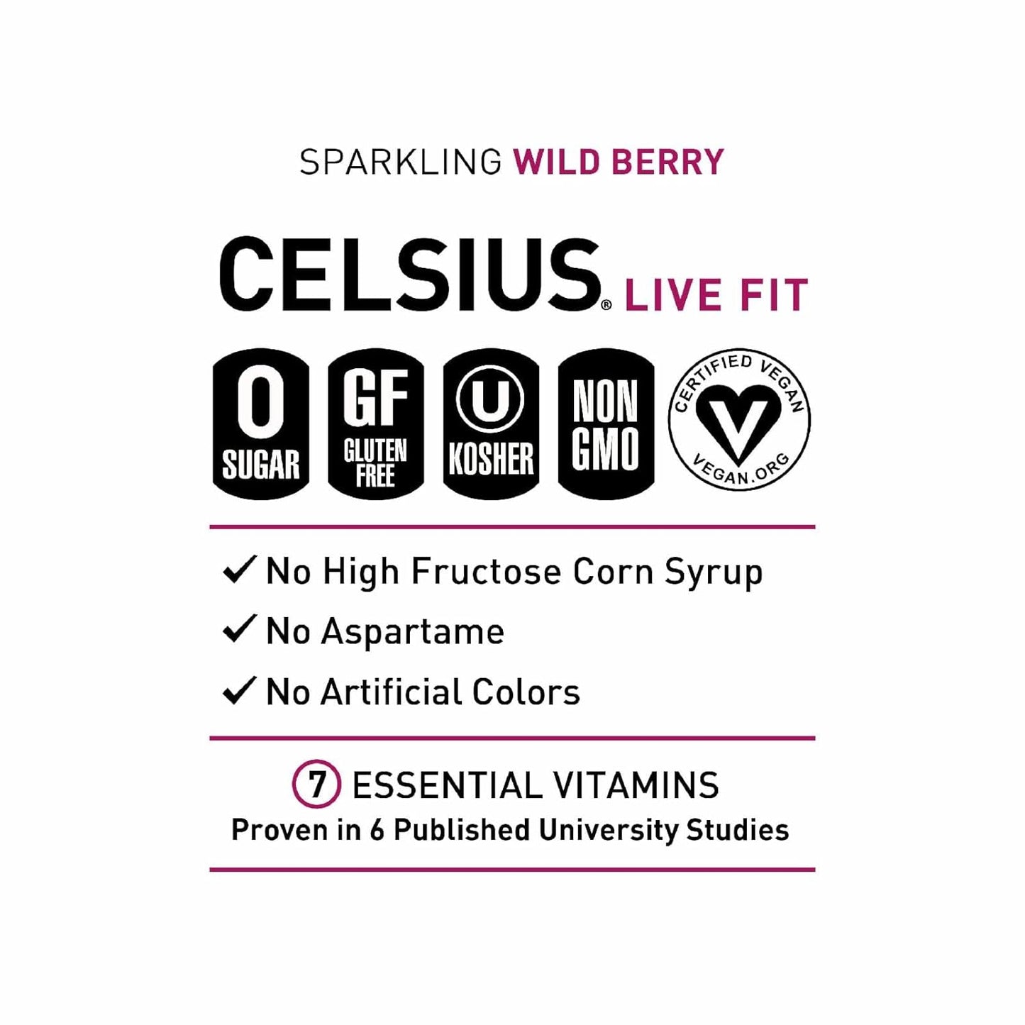CELSIUS Sparkling Orange, Functional Essential Energy Drink 12 Fl Oz