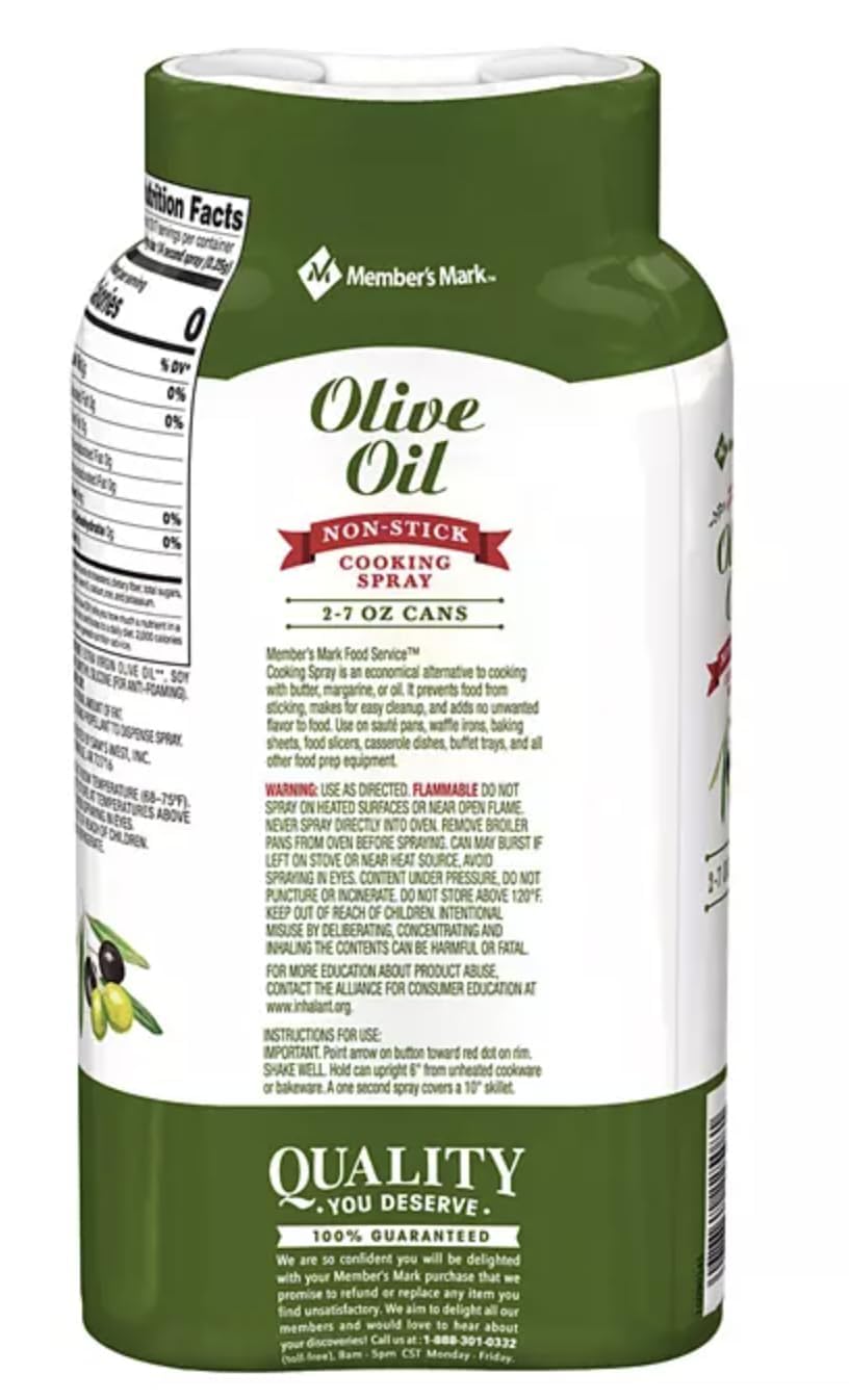 Member Mark Olive Oil Cooking Spray (7 oz.,)