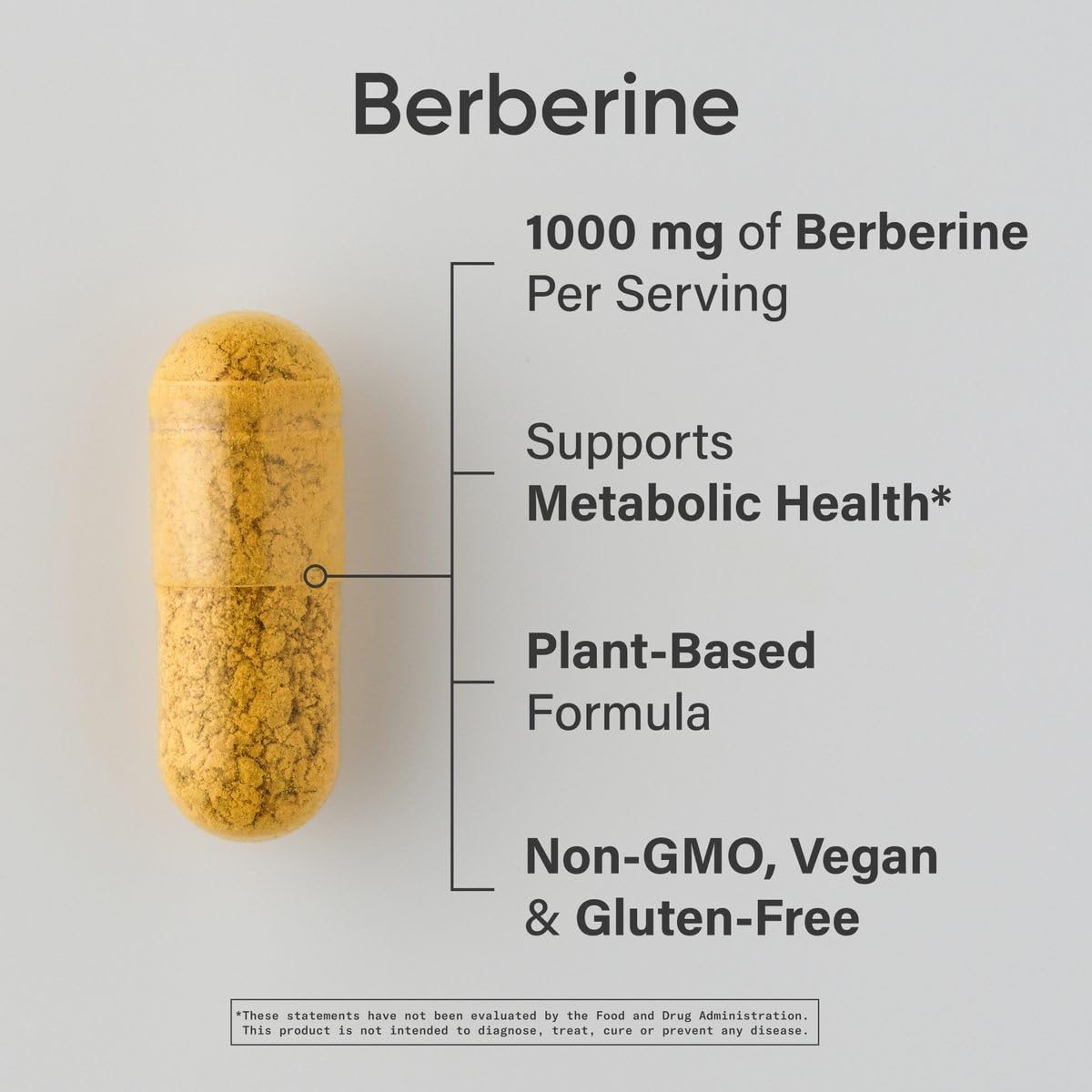 Sports Research Berberine Supplement with Coconut Oil - Herbal & Ayurvedic Metabolic Health Support - Berberine 500mg, 90 Softgels - Gluten-Free, Non-GMO Berberine Powder