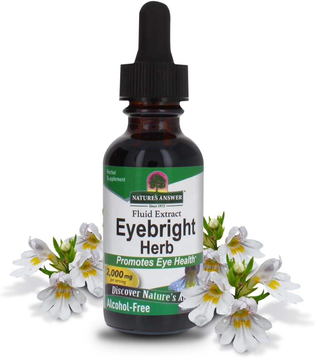 Nature's Answer Alcohol-Free Eyebright Herb, 1-Fluid Ounce