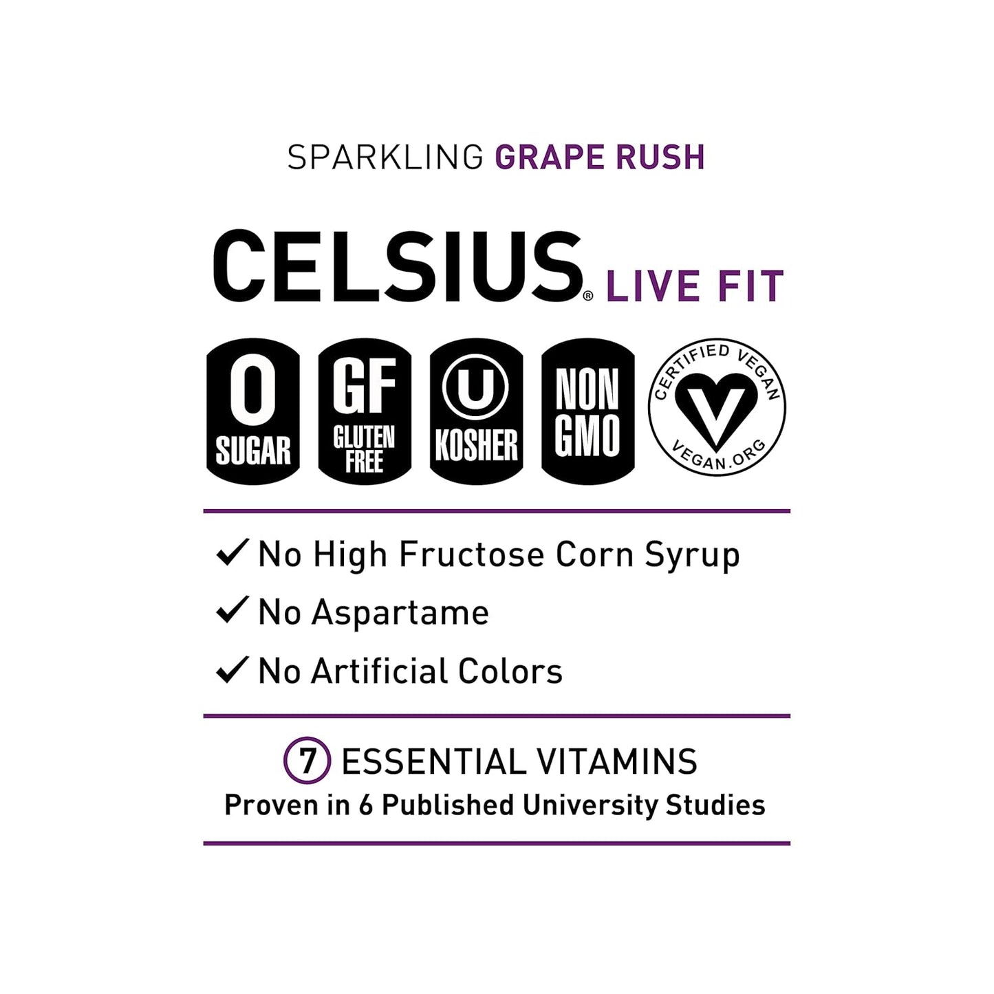CELSIUS Sparkling Orange, Functional Essential Energy Drink 12 Fl Oz