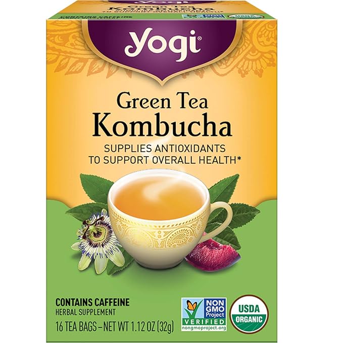 Yogi Tea Kombucha Green Tea 16 ea
