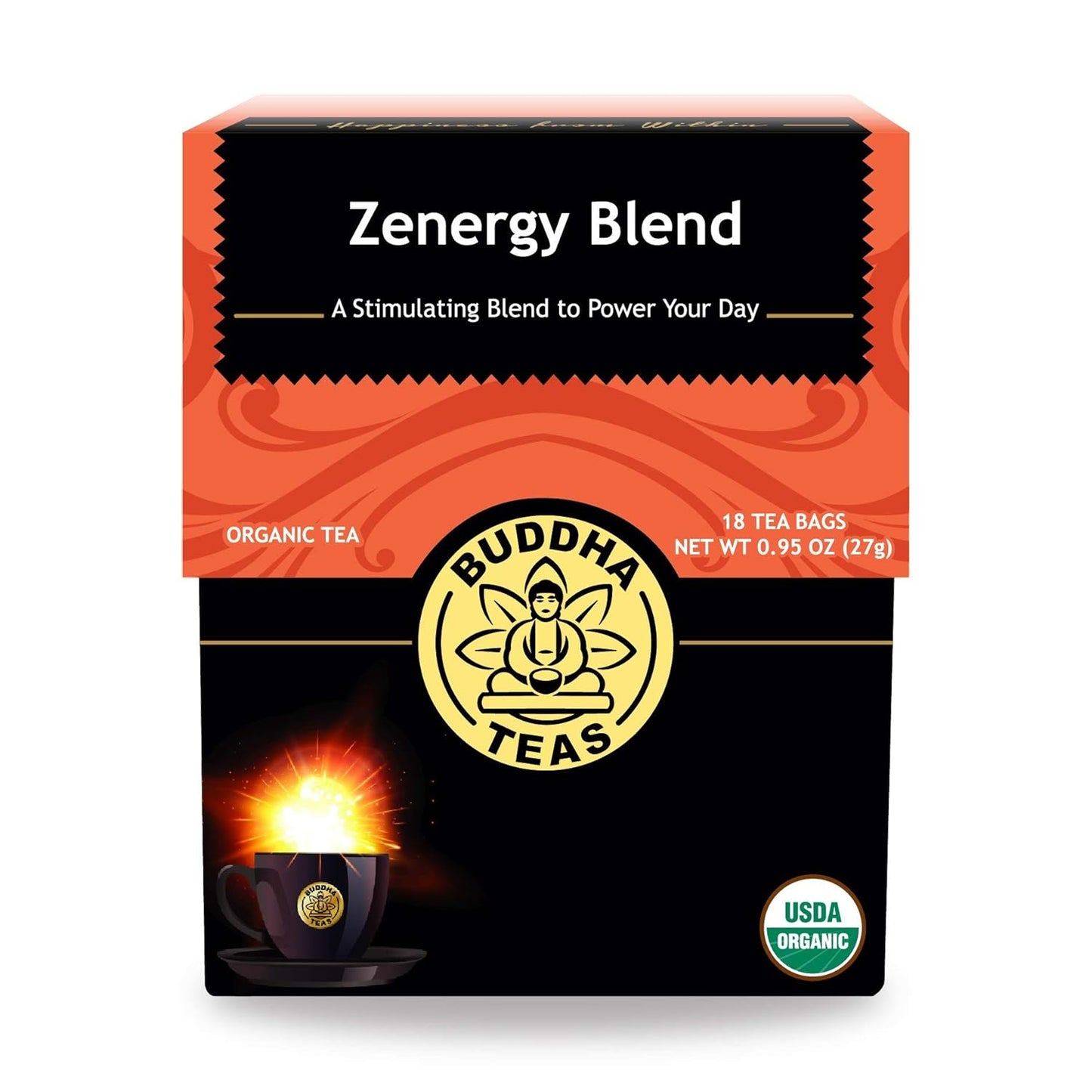 Buddha Teas Organic Dandelion Root Tea – 18 Bleach-Free Tea Bags – Caffeine-Free Tea with a Rich, Earthy Taste, Natural Source of Vitamins, Minerals, and Antioxidants, Kosher, GMO-Free
