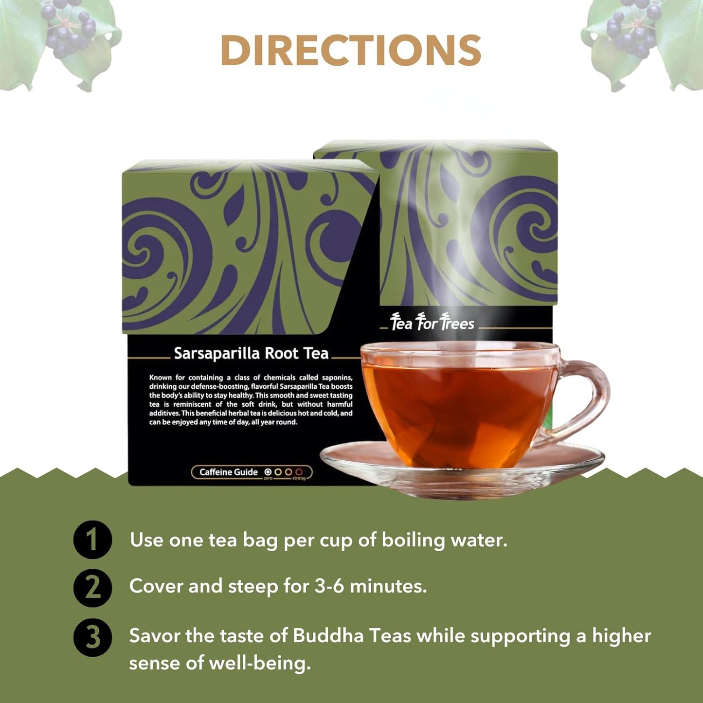 Buddha Teas Organic Dandelion Root Tea – 18 Bleach-Free Tea Bags – Caffeine-Free Tea with a Rich, Earthy Taste, Natural Source of Vitamins, Minerals, and Antioxidants, Kosher, GMO-Free