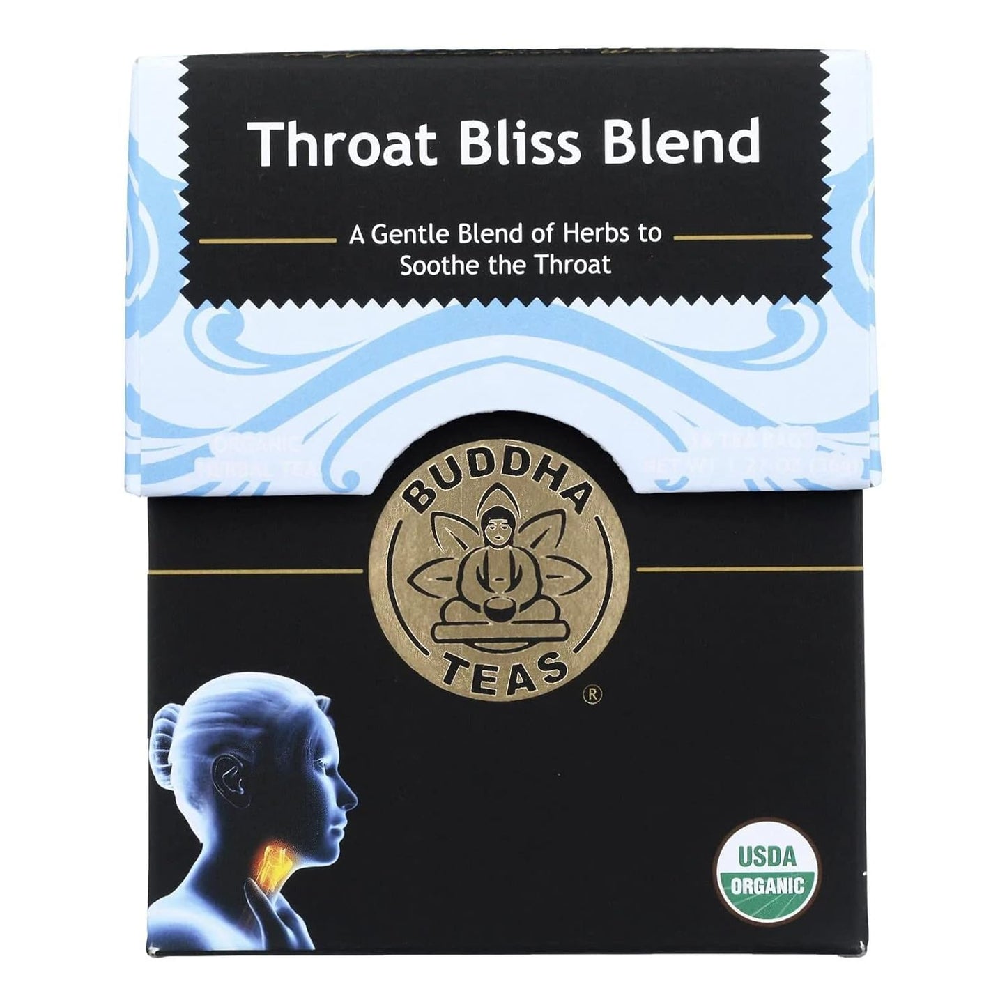 Buddha Teas Organic Dandelion Root Tea – 18 Bleach-Free Tea Bags – Caffeine-Free Tea with a Rich, Earthy Taste, Natural Source of Vitamins, Minerals, and Antioxidants, Kosher, GMO-Free
