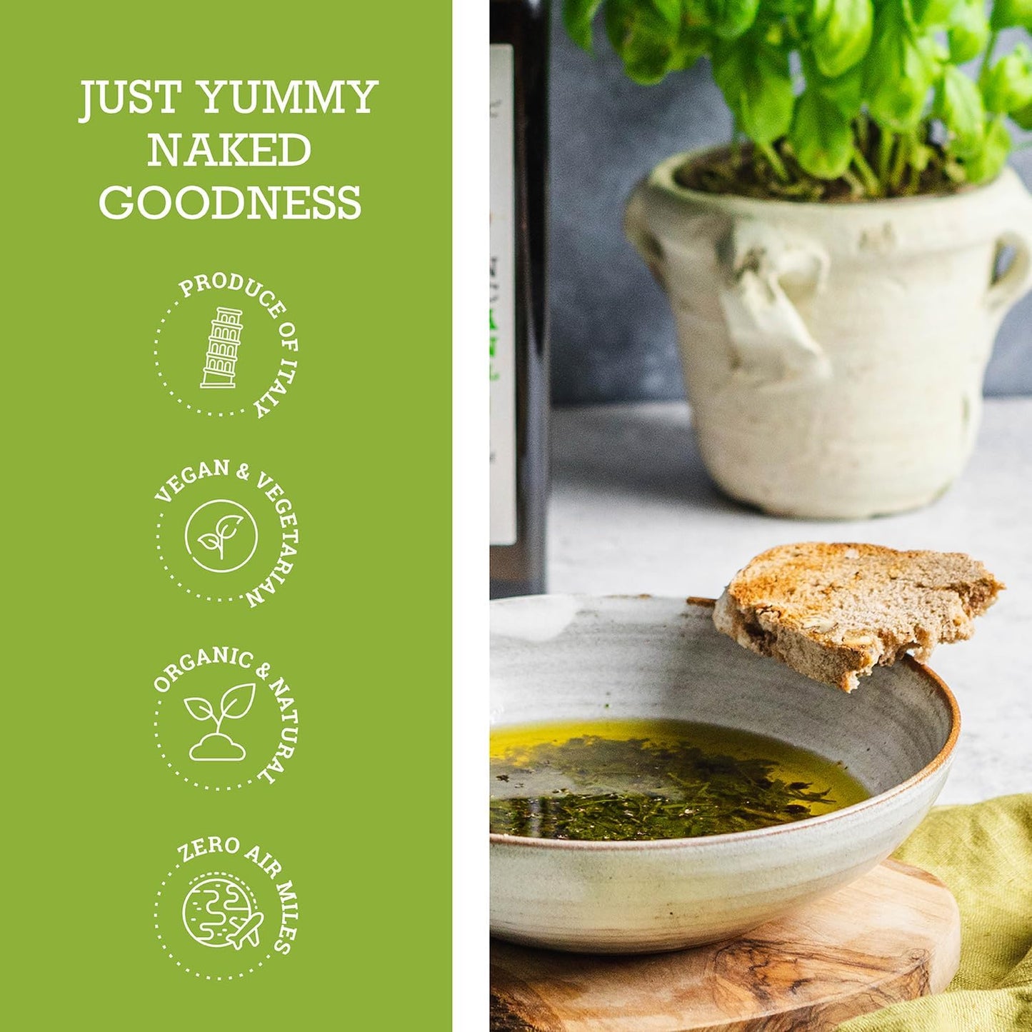 Mr Organic - Italian Organic Extra Virgin Olive Oil - Cooking Oil for Home Cooking - No Additives