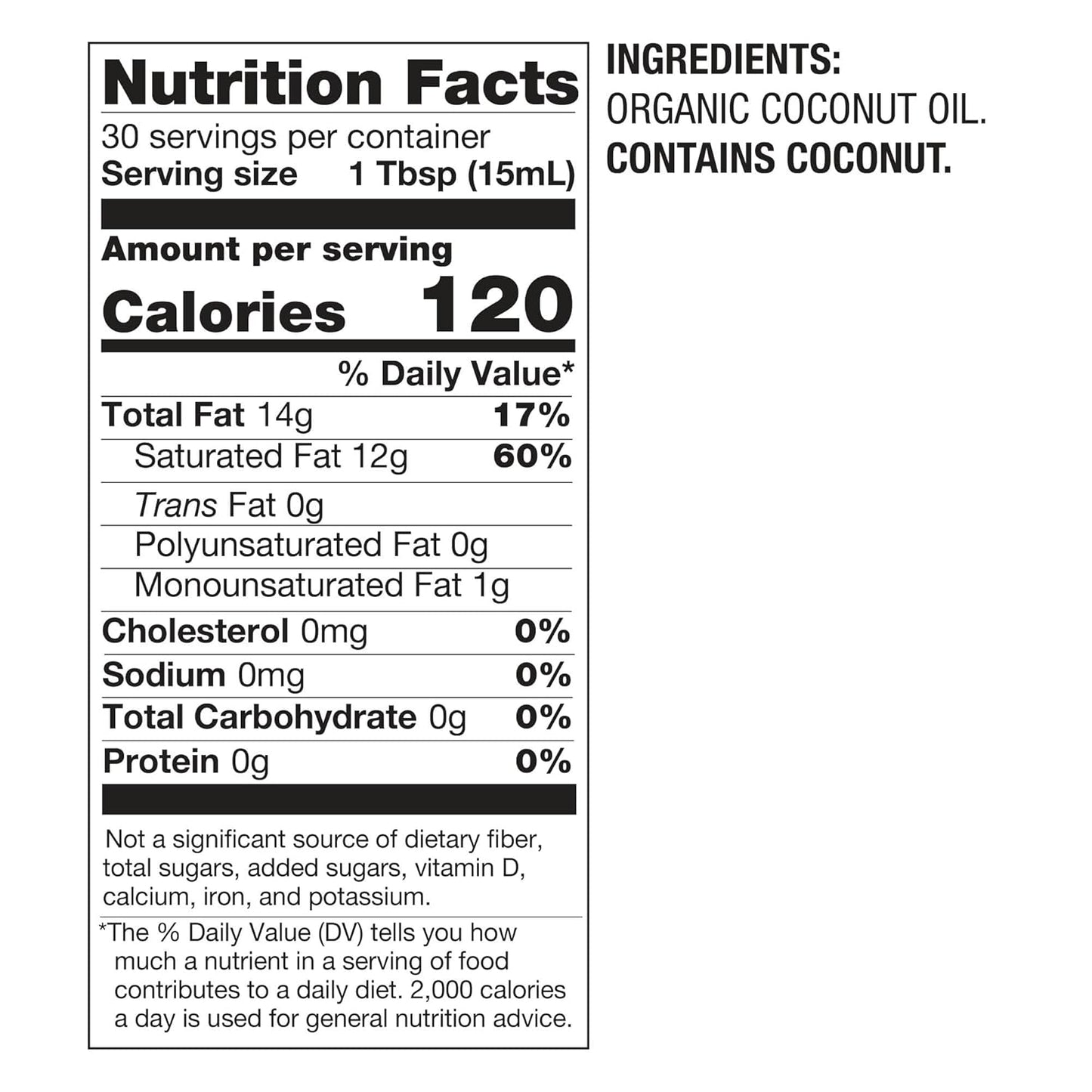 BetterBody Foods Organic Unrefined Coconut Oil - Hair & Skin Moisturizer, Baking & Cooking Oil - Light Aroma and Flavor - Butter Alternative - 15.5 Fl Oz