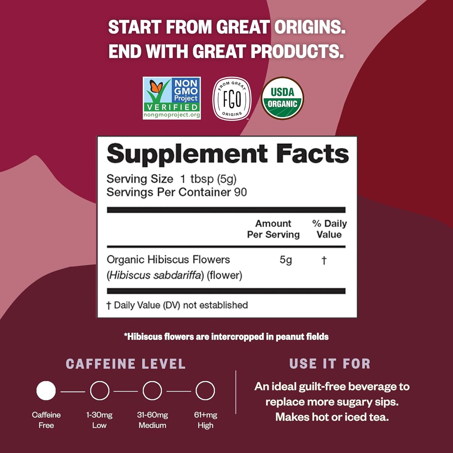 FGO Organic Nettle Leaf Tea, 100 Count, Eco-Conscious Tea Bags, Caffeine Free, Resealable Bag, Packaging May Vary (Pack of 1)
