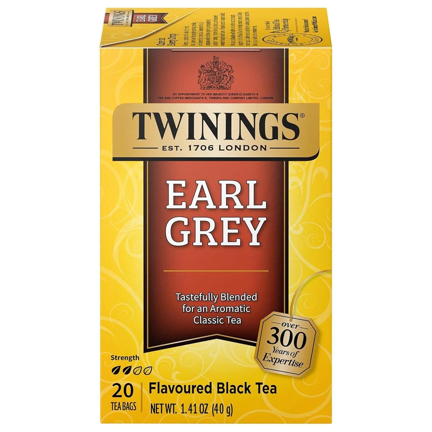 Twinings Mango & Pineapple Herbal Tea Individually Wrapped Bags, 20 Count (Pack of 6), Naturally Caffeine-Free, Enjoy Hot or Iced, 120 Teabags