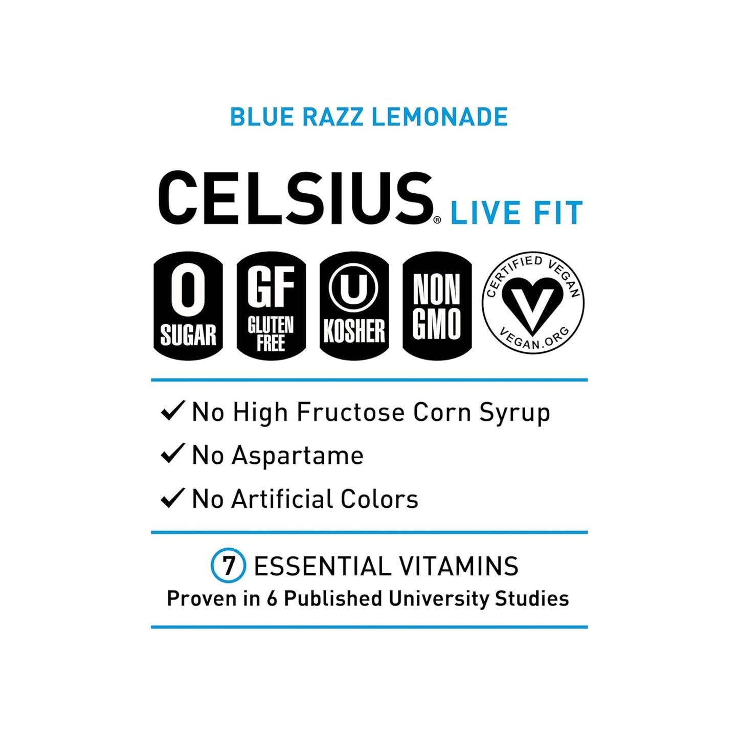 CELSIUS Sparkling Orange, Functional Essential Energy Drink 12 Fl Oz
