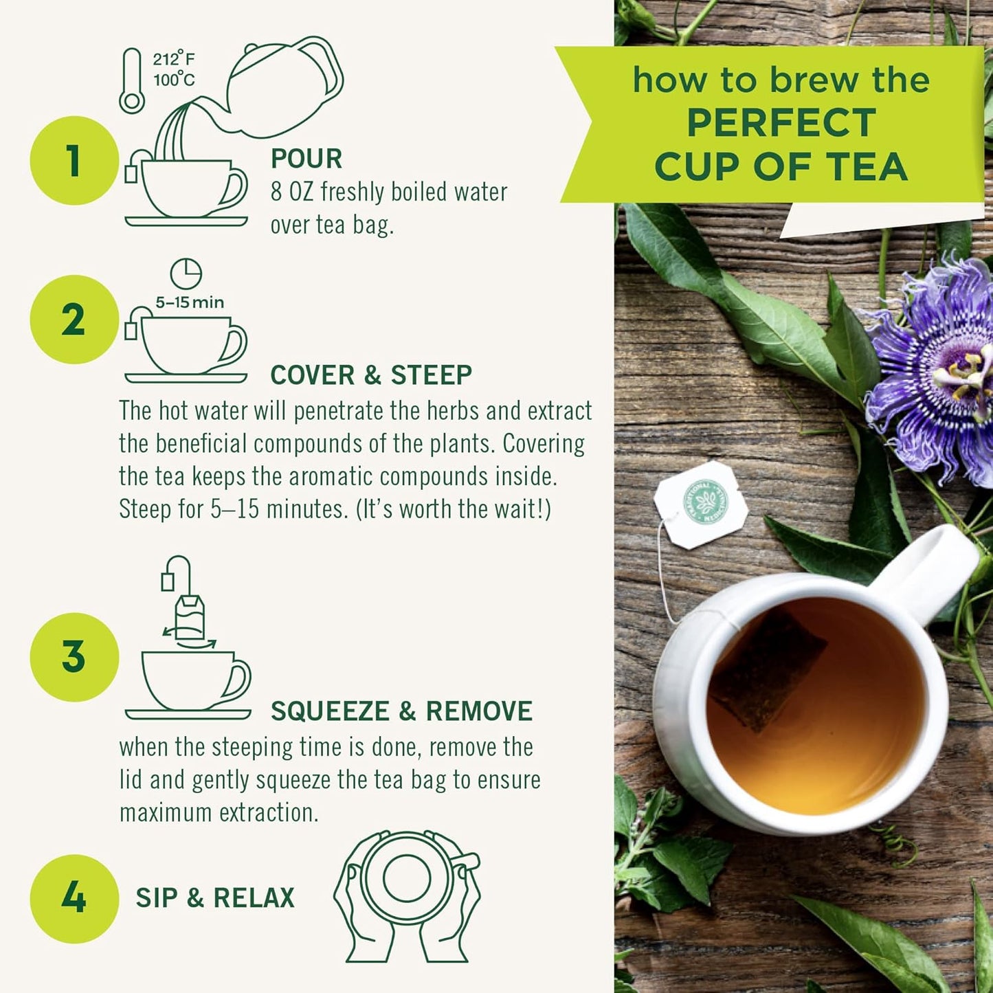 Traditional Medicinals Tea, Yellow Pau d'Arco, Everyday Wellness, 16 Tea Bags