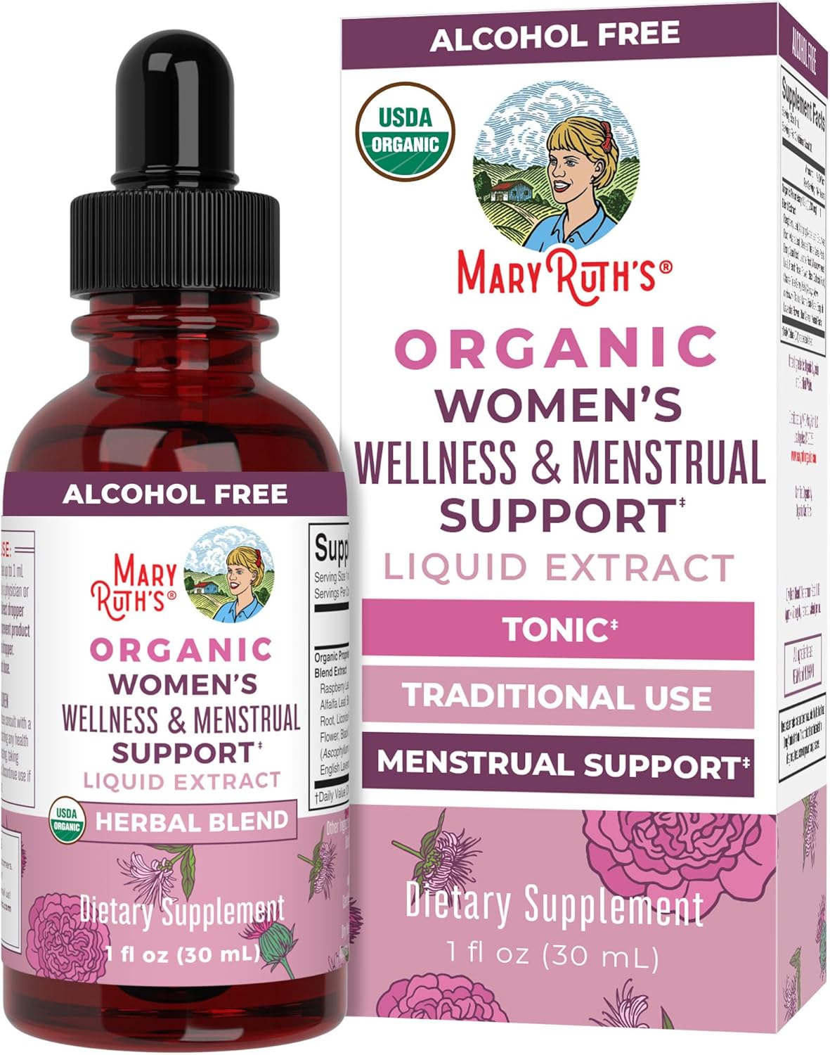 USDA Organic Ashwagandha Root Liquid Drops by MaryRuth's | Adaptogenic, Nervine, Neuroprotective | May Help Alleviate Stress & Regulate Homeostasis | Non-GMO, Vegan, 1oz