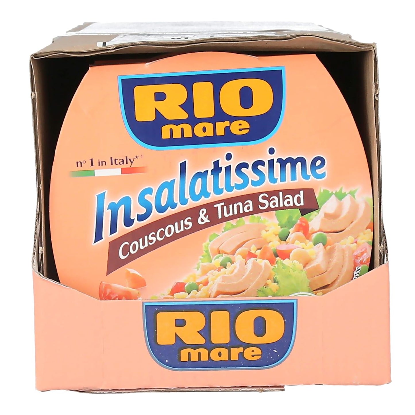 Rio Mare Insalatissima Couscous & Tuna Salad Can (Pack Of 3), 16.8 Ounce Total