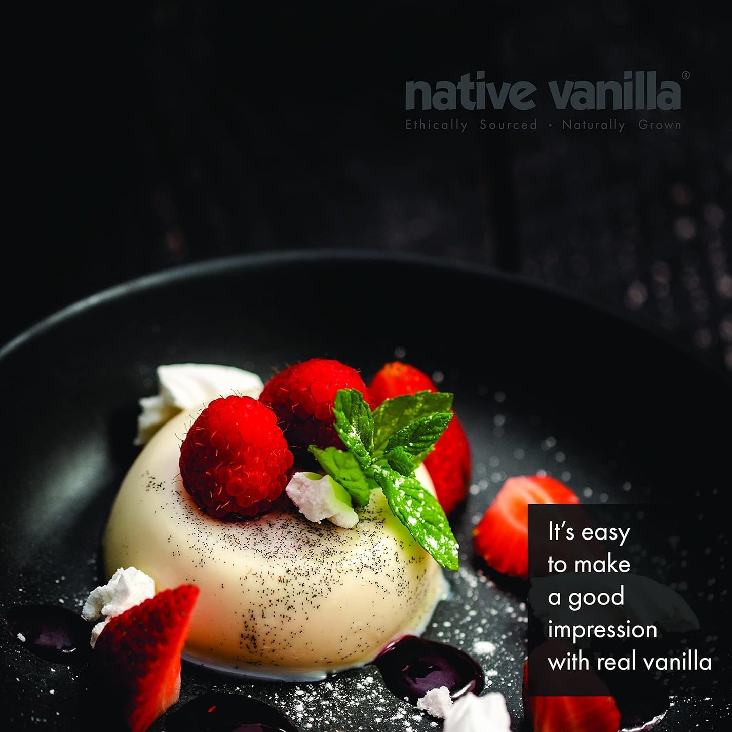 Native Vanilla - Organic Vanilla Flavor Non Alcoholic - 4 Fl Oz - Perfect for Cooking and Baking, and Dessert Crafting