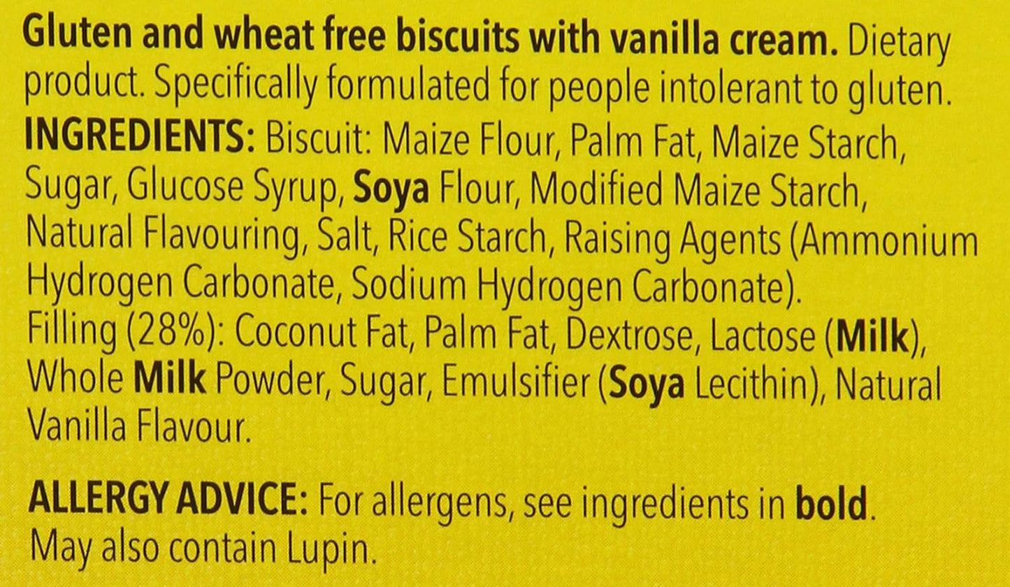 Schar Gluten Free Custard Creams, 125 g