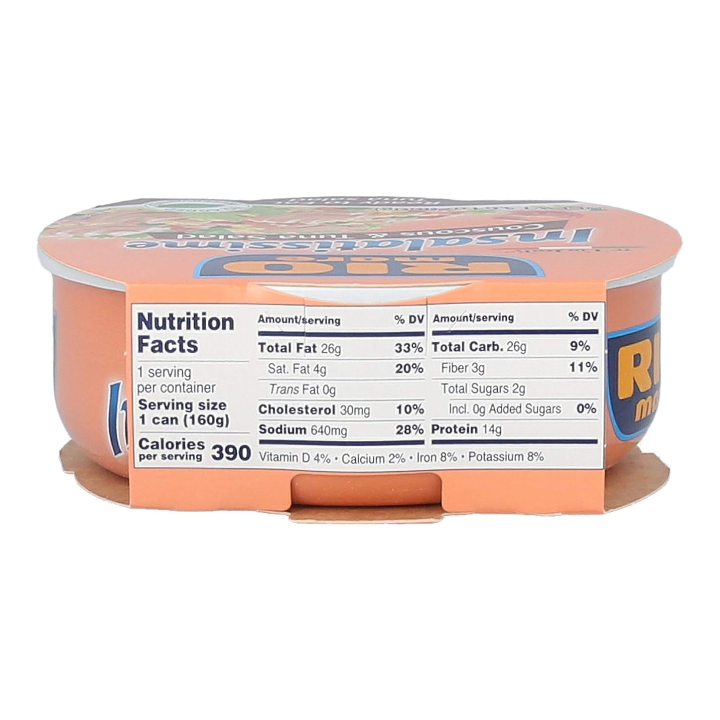 Rio Mare Insalatissima Couscous & Tuna Salad Can (Pack Of 3), 16.8 Ounce Total