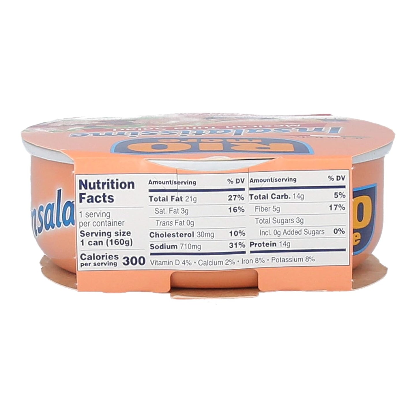 Rio Mare Insalatissima Couscous & Tuna Salad Can (Pack Of 3), 16.8 Ounce Total