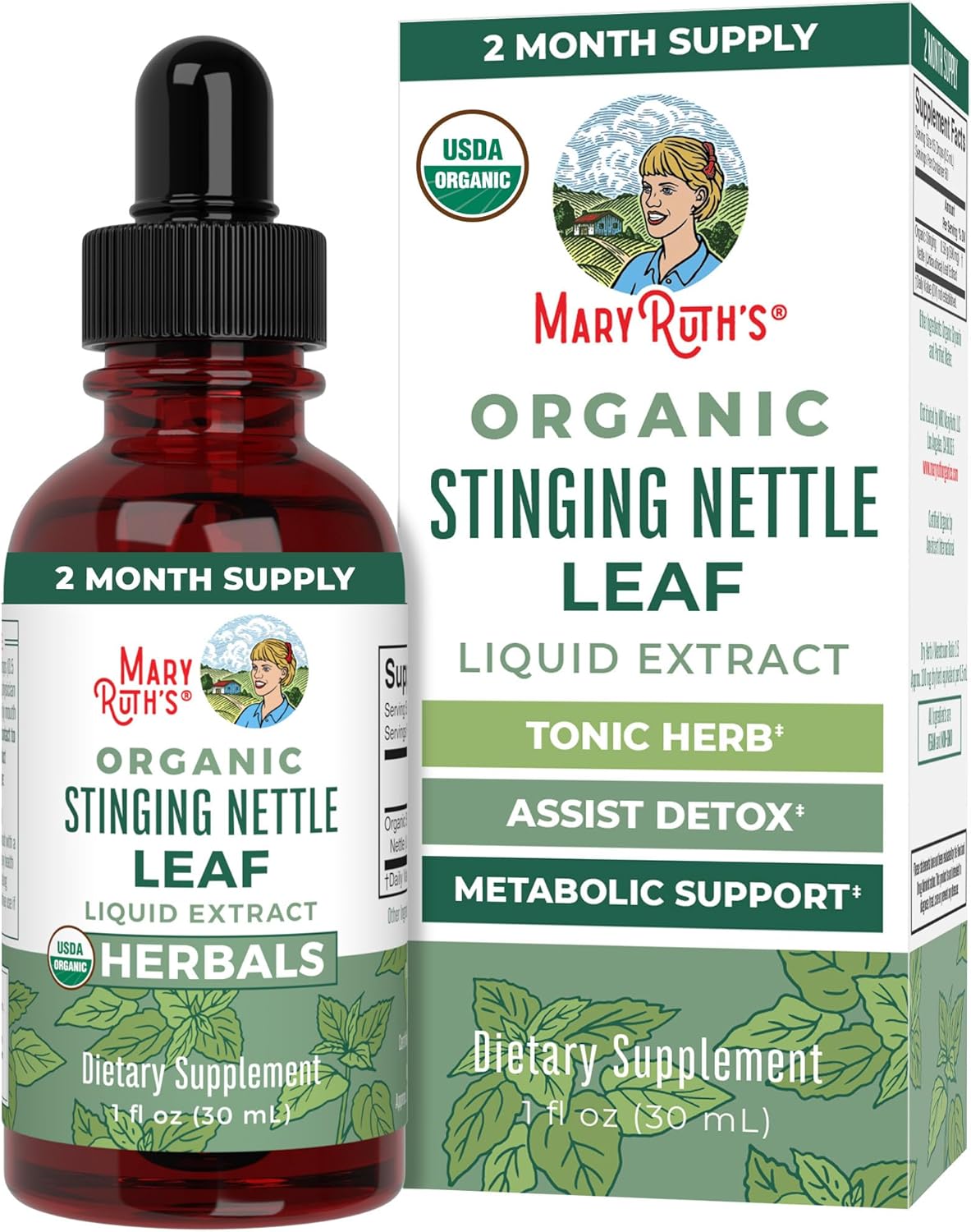 USDA Organic Ashwagandha Root Liquid Drops by MaryRuth's | Adaptogenic, Nervine, Neuroprotective | May Help Alleviate Stress & Regulate Homeostasis | Non-GMO, Vegan, 1oz