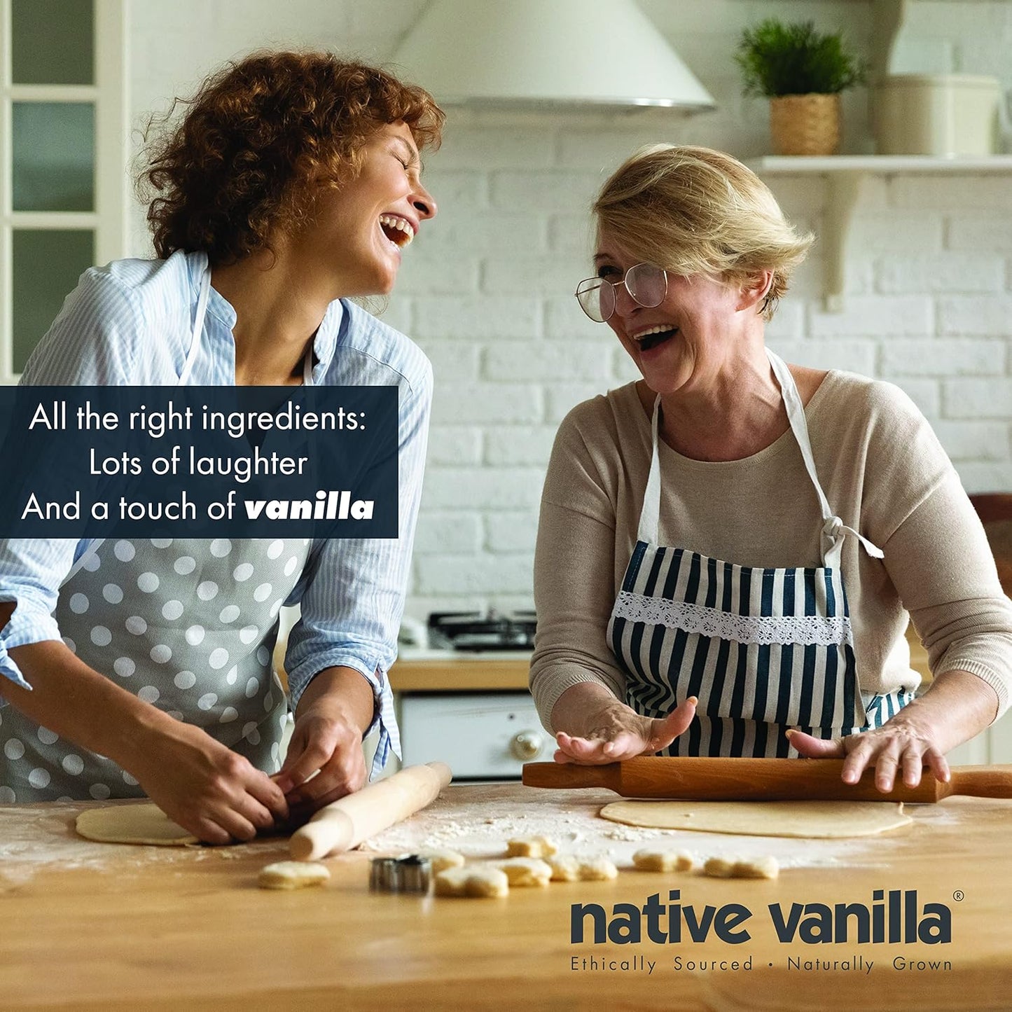 Native Vanilla - Organic Vanilla Flavor Non Alcoholic - 4 Fl Oz - Perfect for Cooking and Baking, and Dessert Crafting