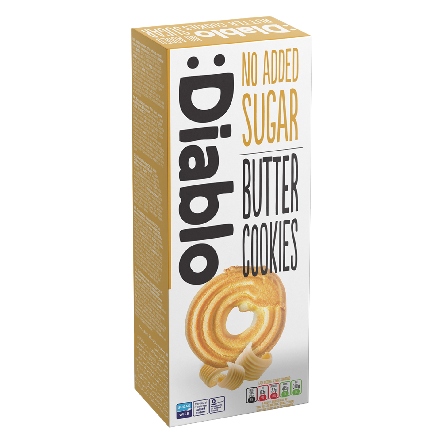 No Added Sugar Butter Cookies (135g)