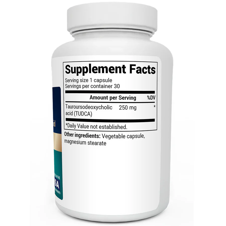 [New products launched! On pre-sale】TUDCA - 250 mg of Tauroursodeoxycholic Acid - 30 Vegetable Capsules