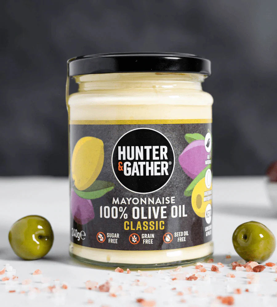 Hunter & Gather Classic Olive Oil Mayonnaise 250g