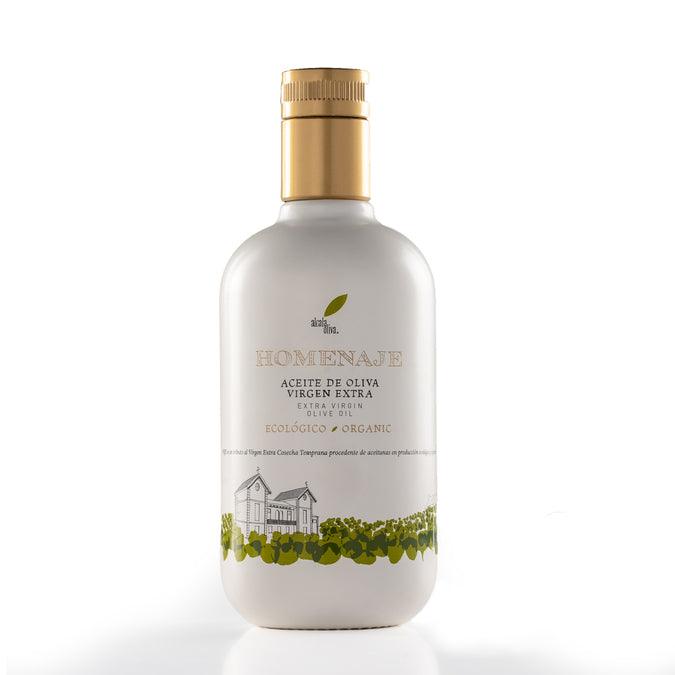 Alcala Oliva Homenaje Organic Extra Virgin Olive Oil (1L)