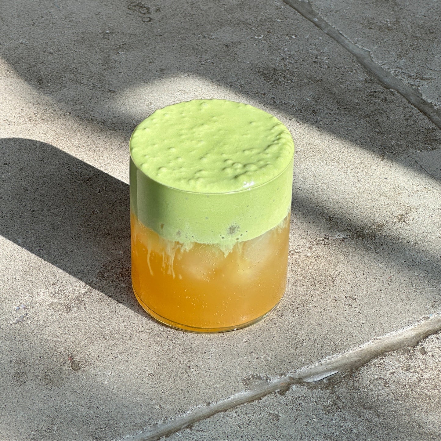 Juicy Peach Matcha Powder