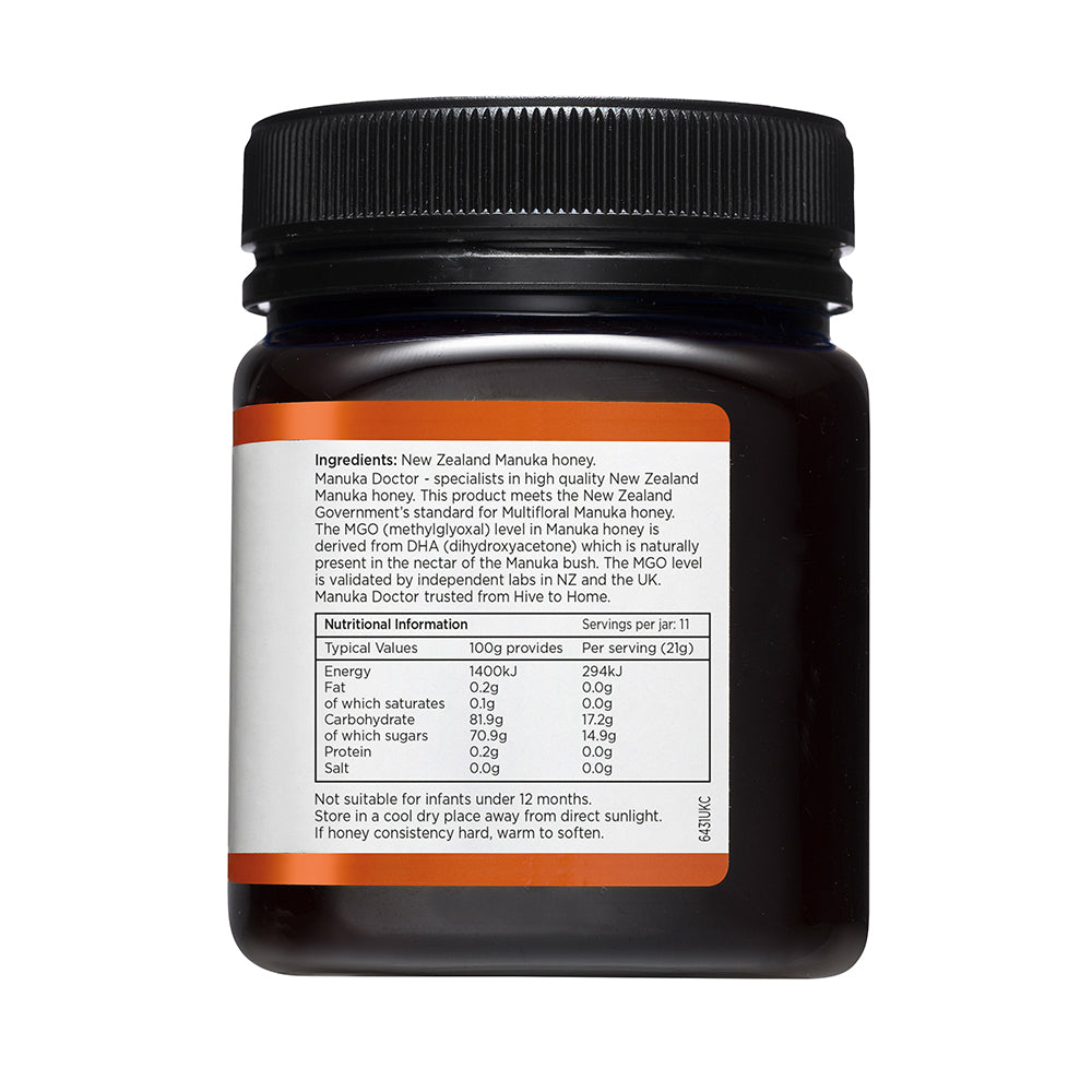 70 MGO Manuka Honey 250g