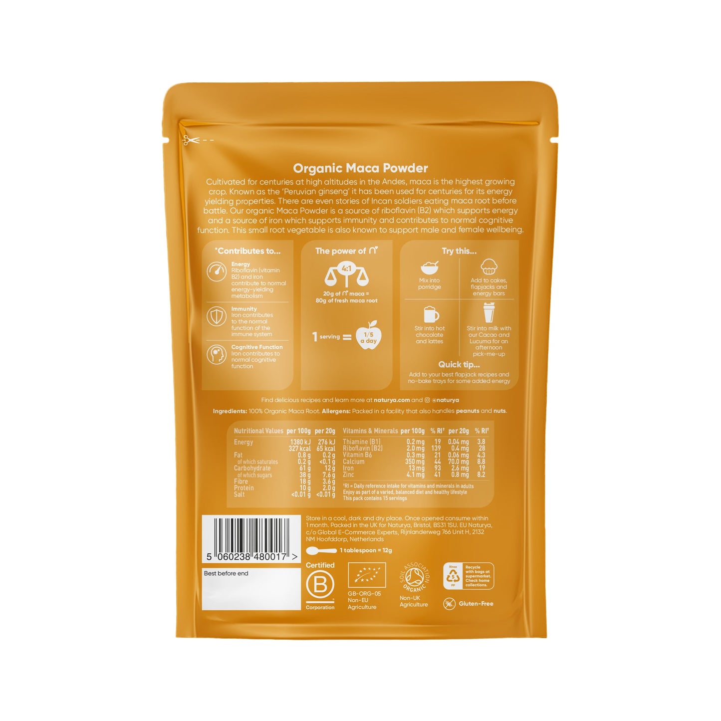 Naturya Maca powder