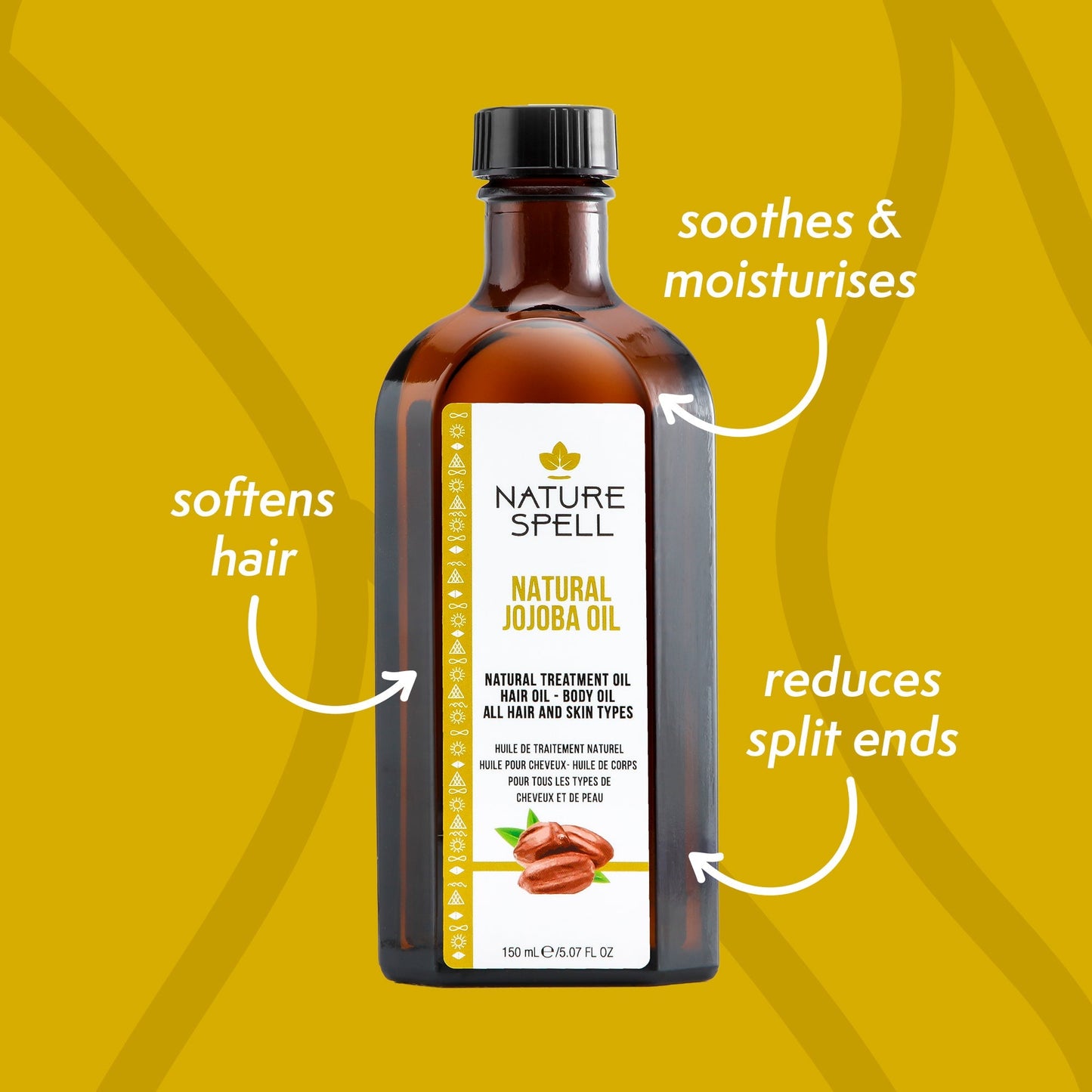 Jojoba Oil For Hair & Skin