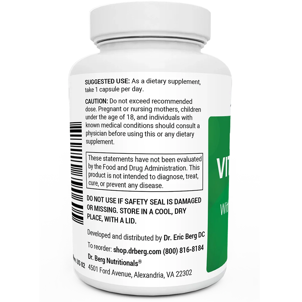 Natural Vitamin B1+ Allithiamine with B Complex Blend - 60 Capsules