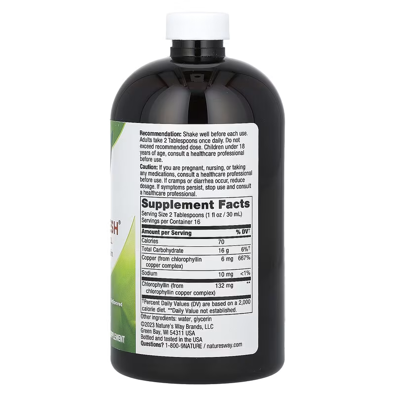 Nature's Way, Chlorofresh, Liquid Chlorophyll, mint, 16 fl oz (480 ml)
