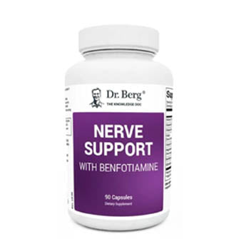 Nerve Support with Benfotiamine|使用苯磷硫胺進行神經支持90粒