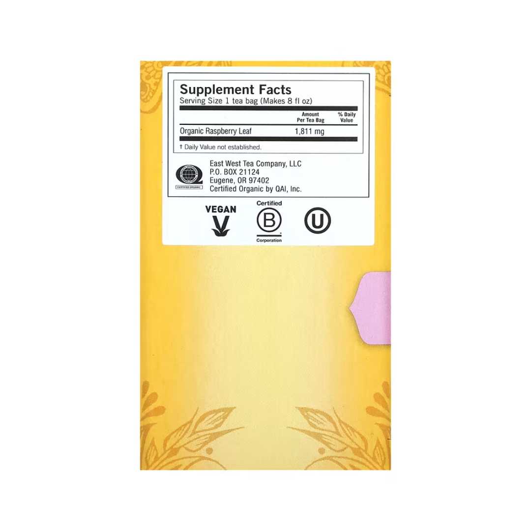 Yogi Tea Raspberry Leaf, 16 Tea Bags, 29g
