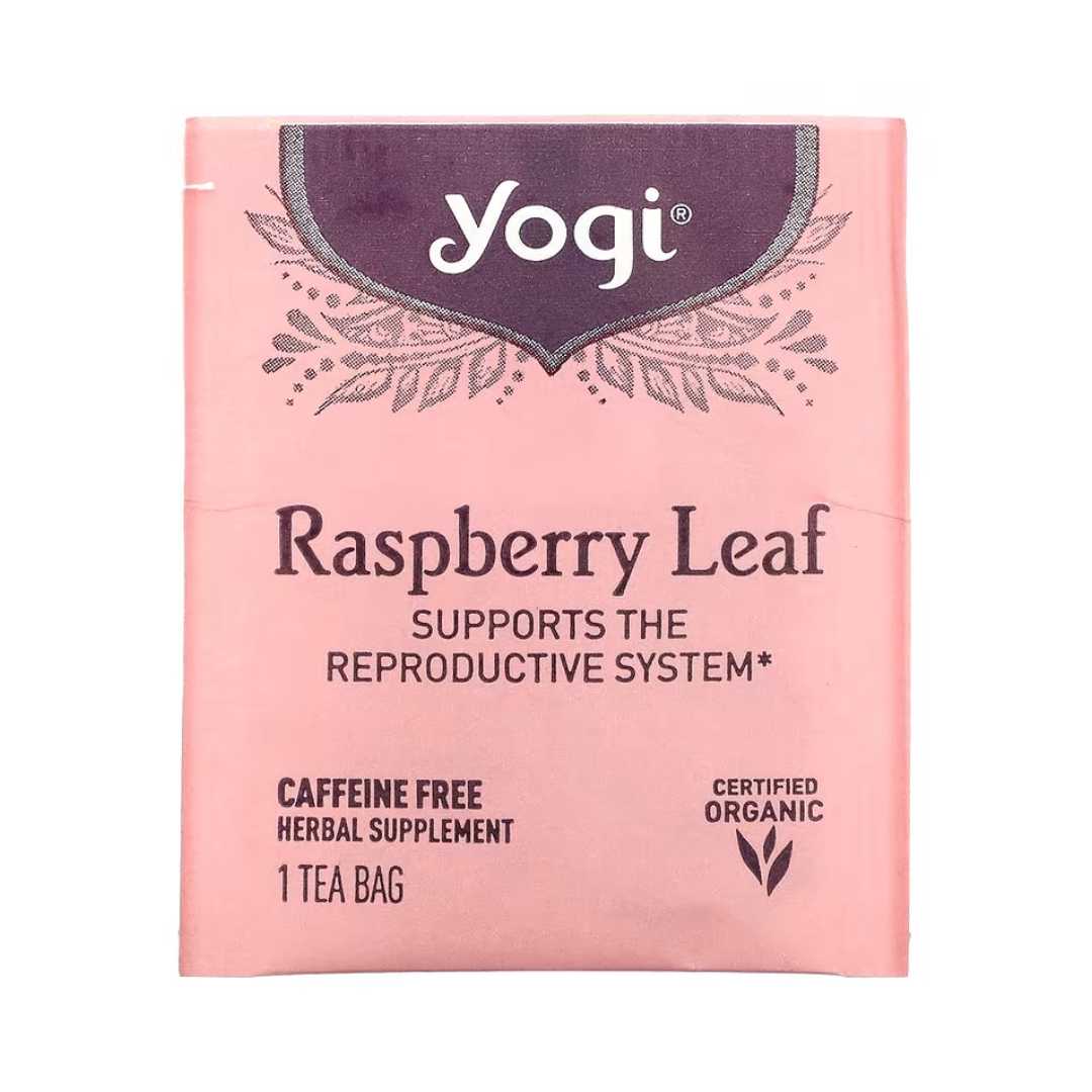 Yogi Tea Raspberry Leaf, 16 Tea Bags, 29g