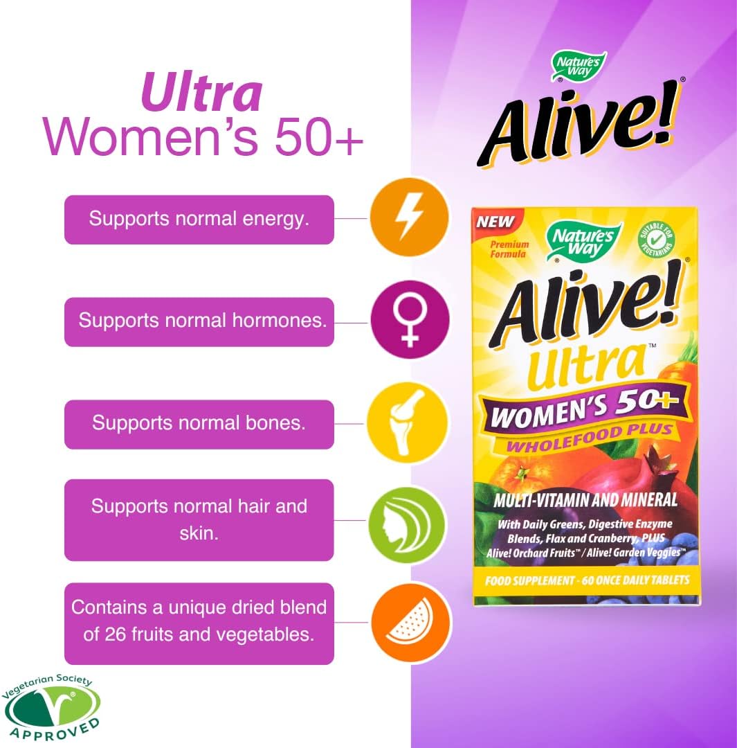 Alive! Ultra Women’s 50+ Wholefood Plus