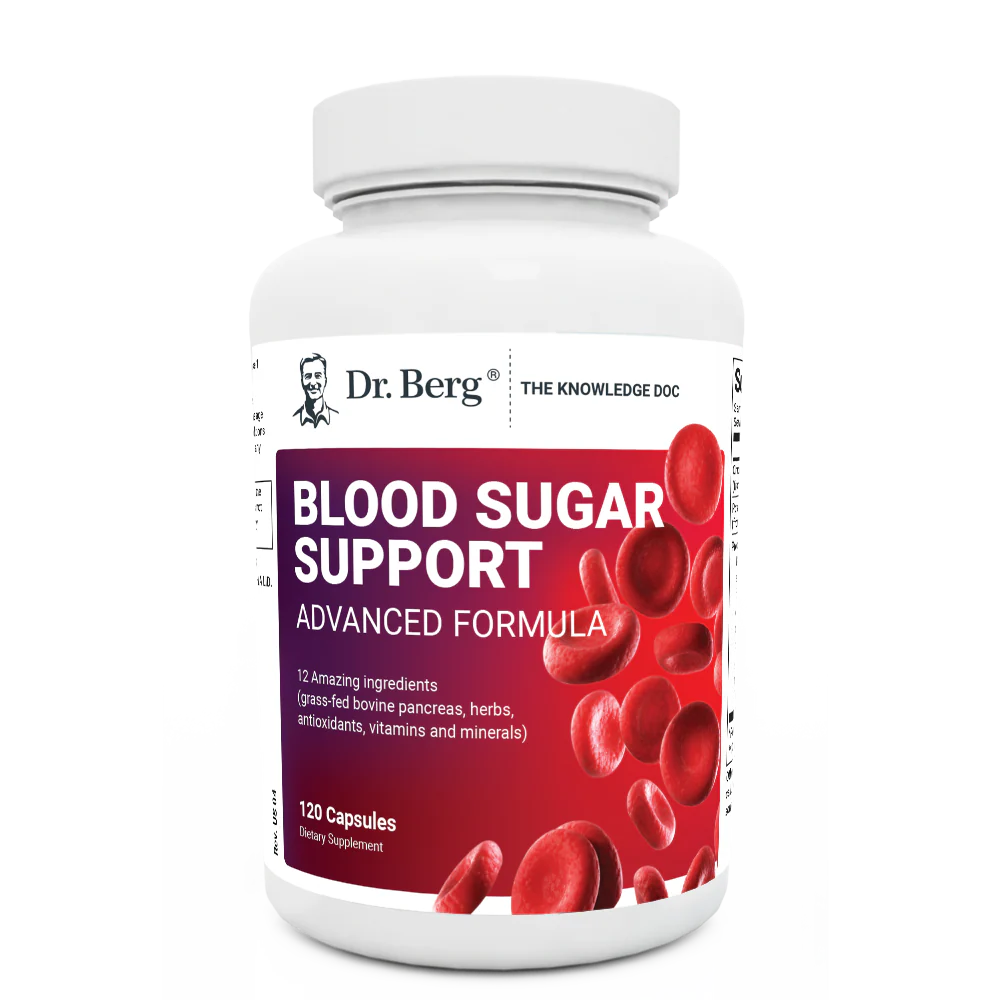 Blood Sugar Support Advanced Formula with Chromium & Potassium 120 - Vegetable Capsules