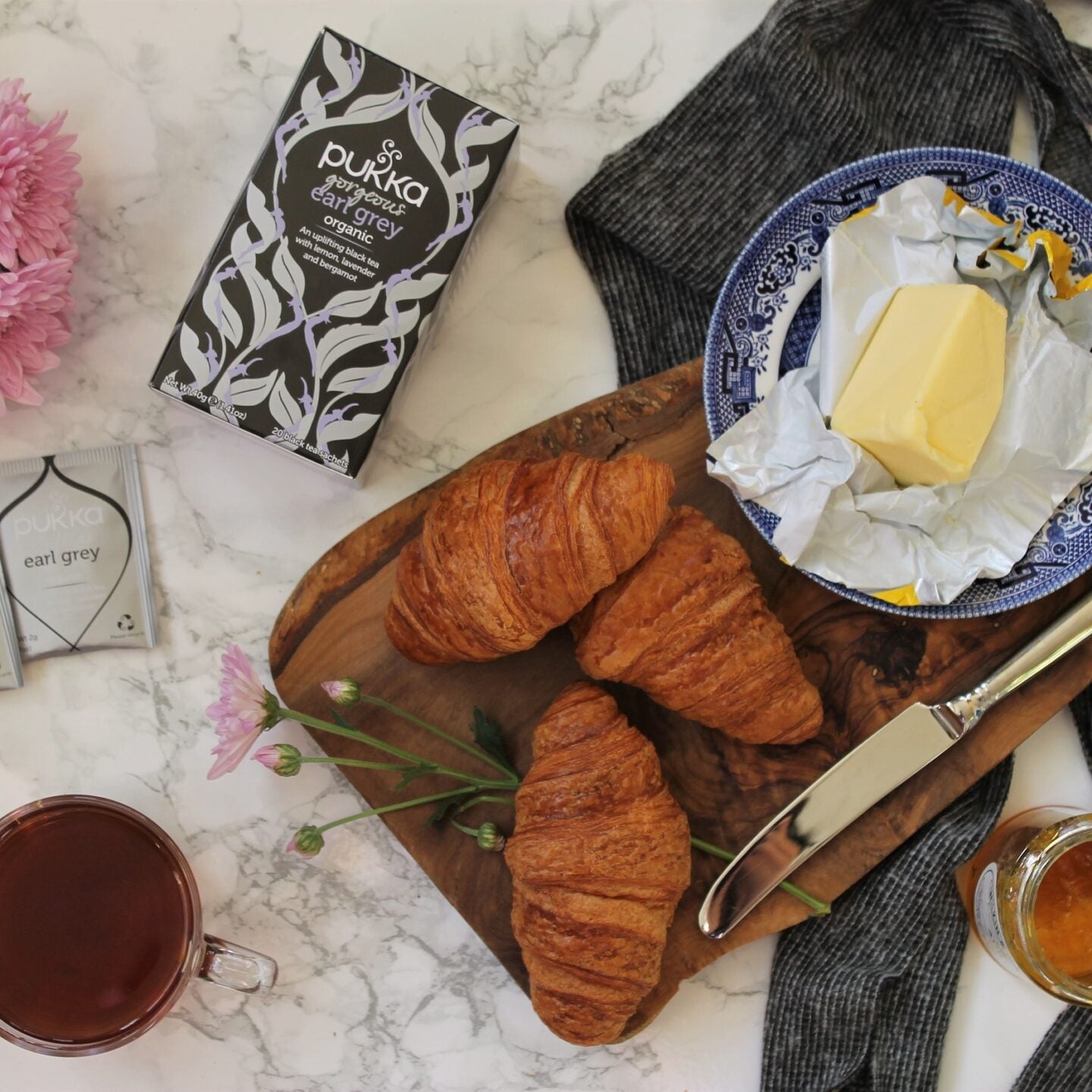 بوكا شاي إيرل جراي الرائع 20 كيس